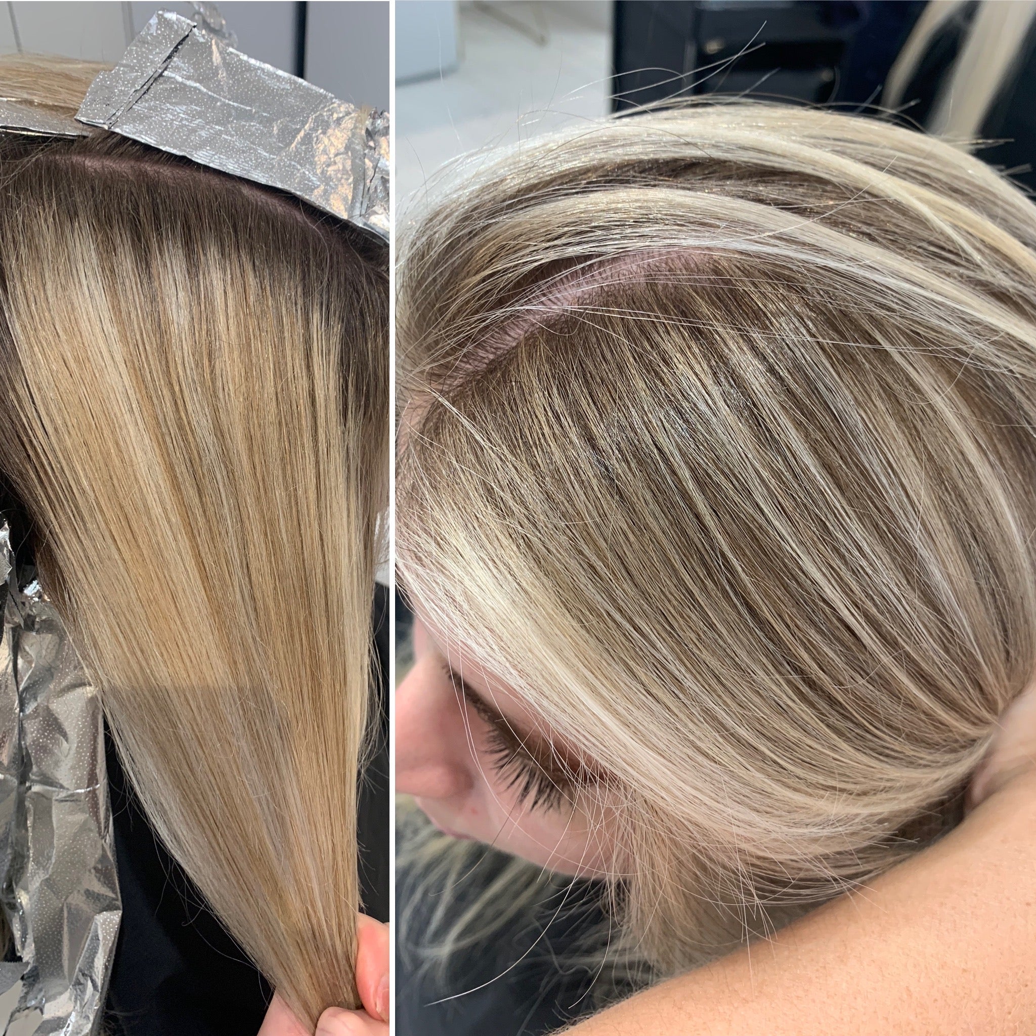 How often you need to get re-growth of foils highlighting done