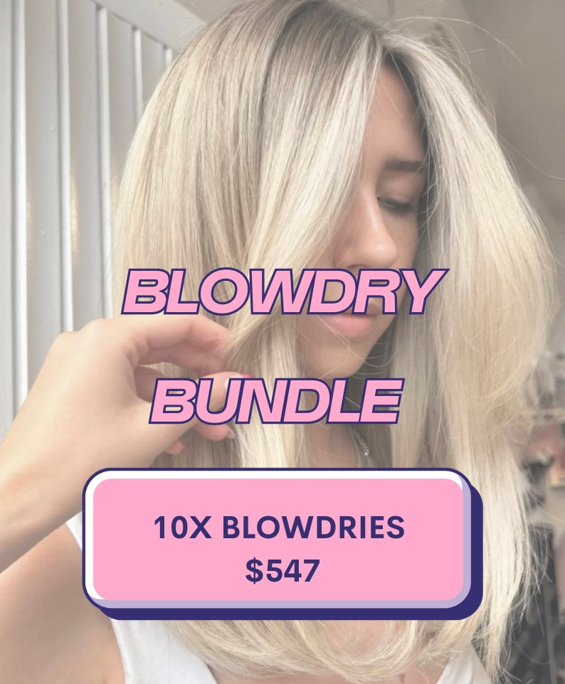 Blow-dry bundle – viva la blonde